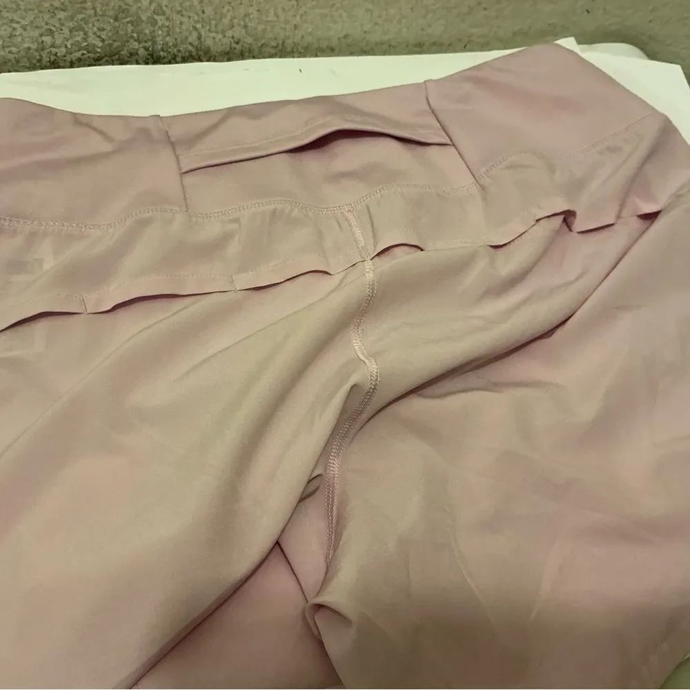 NWOT Brooks Athletic Shorts pale rose Run Happy - Picture 6 of 6